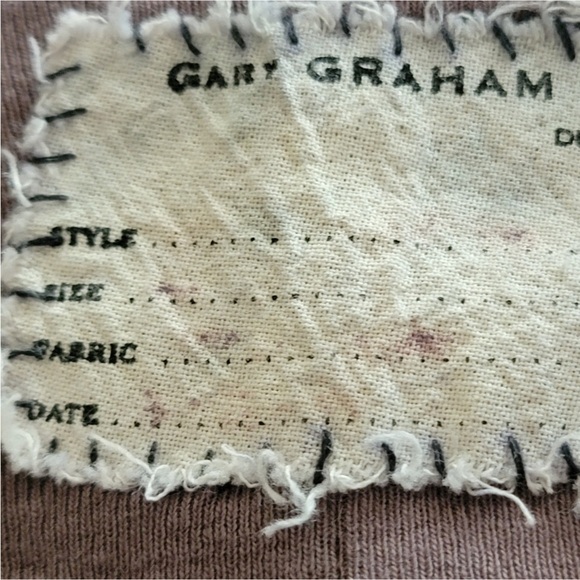 GARY GRAHAM RUNWAY 2002 COLLECTION DISTRESSED TOP - Picture 3 of 6